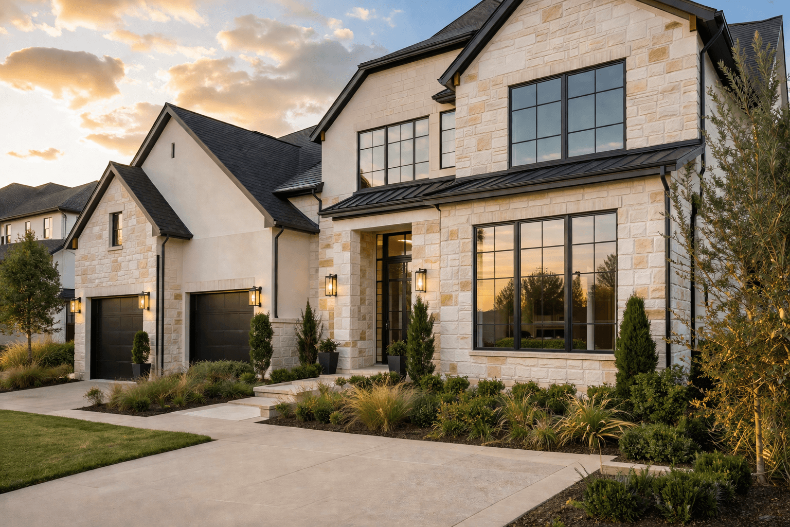 Modern residential windows